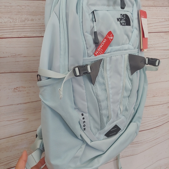 The North Face Recon Light Blue Backpack - Picture 2 of 6